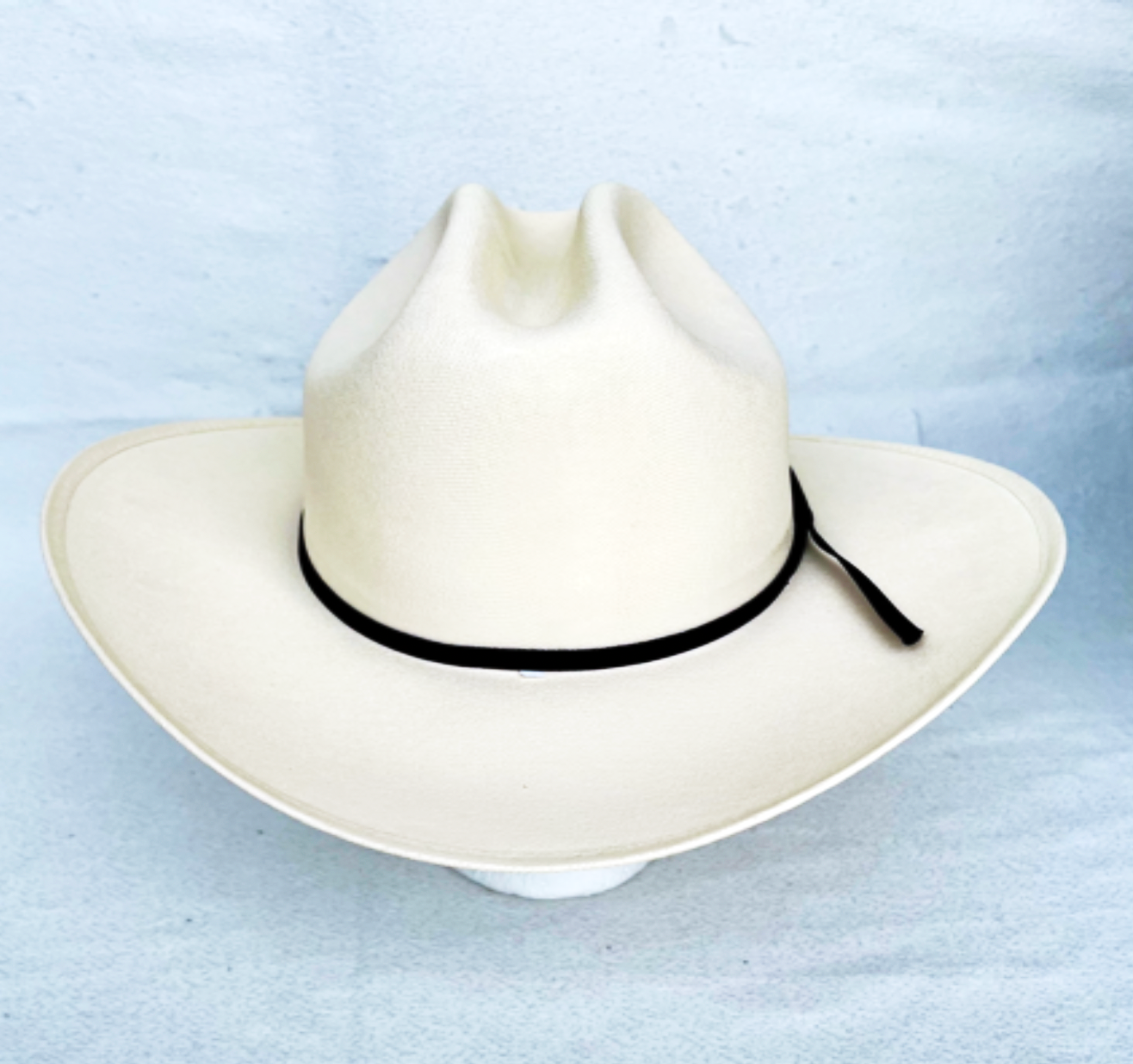 Ivory Canvas American Hat short wing